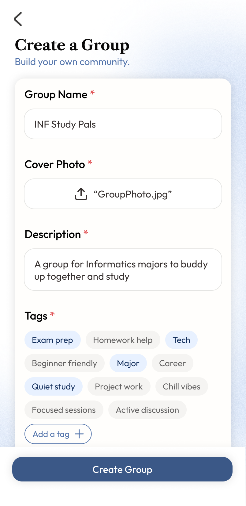 Bullb study session form