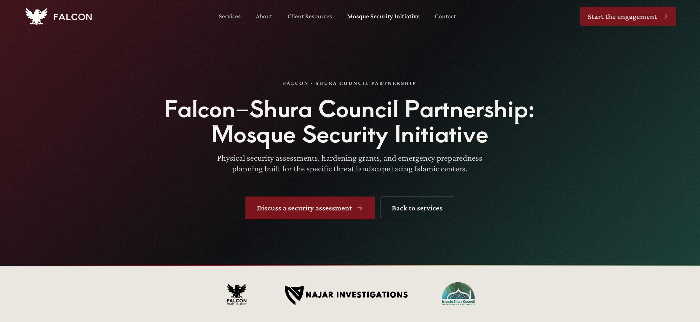 Falcon PM Falcon Shura page