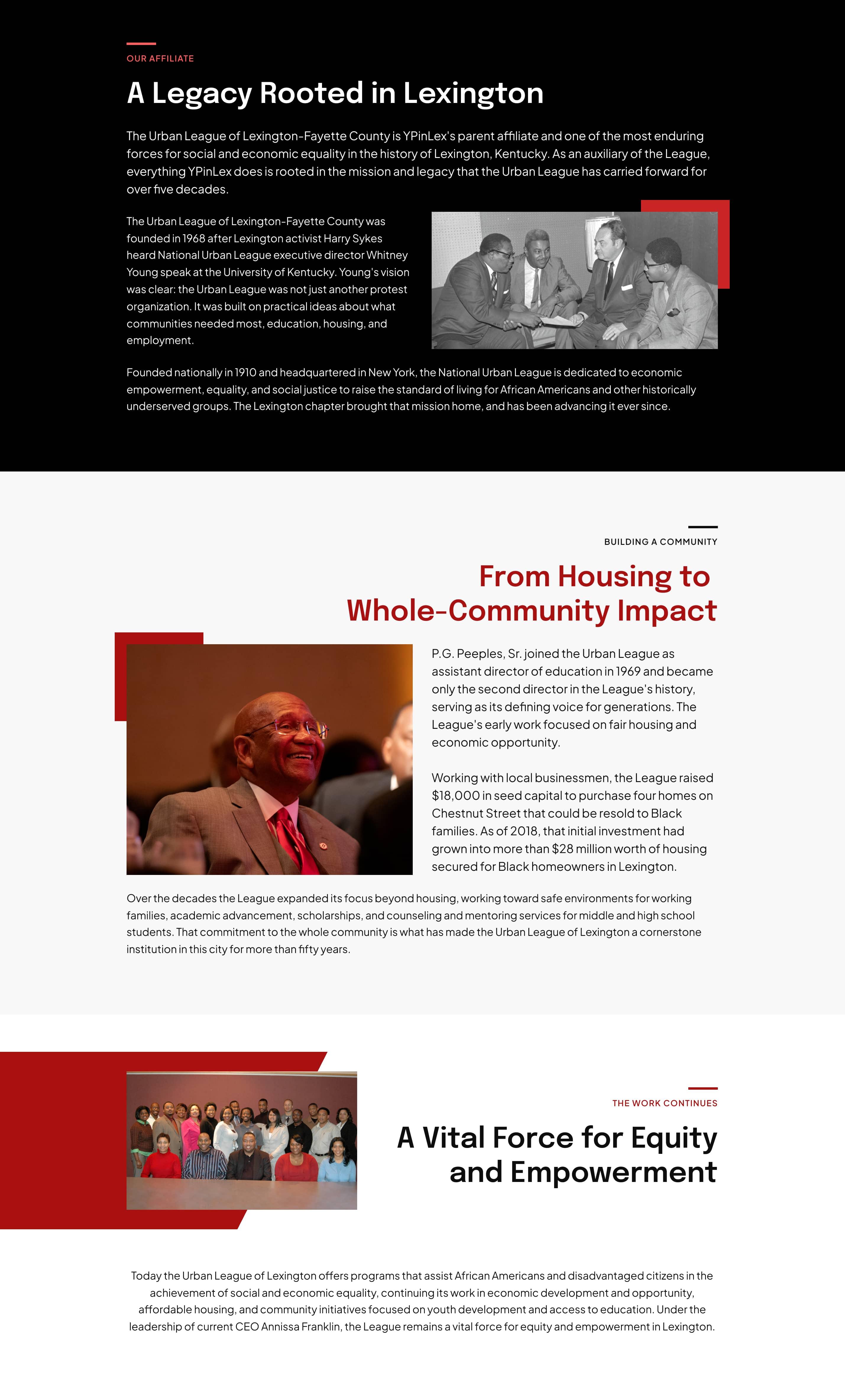 YPinLex Lexington history page