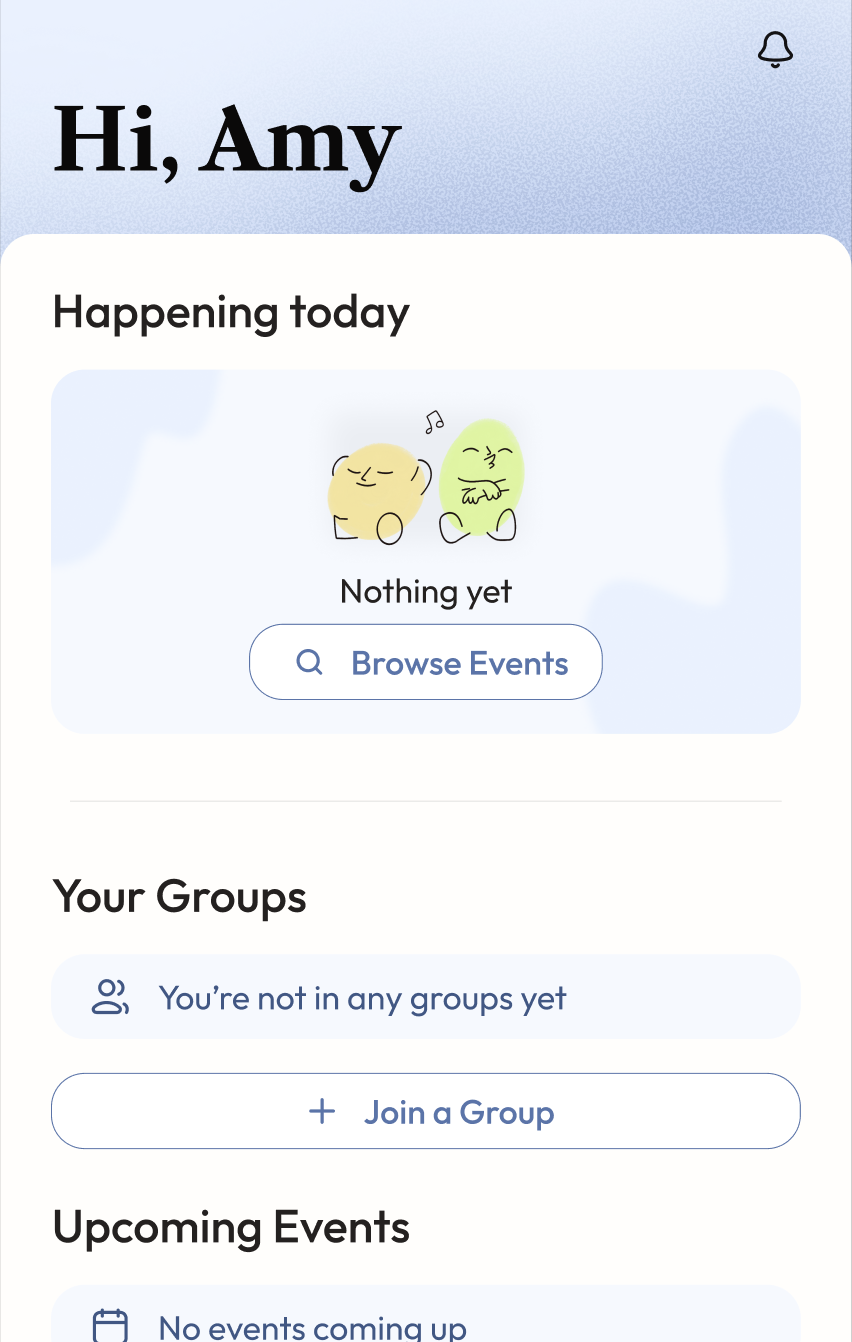 Bullb prototype screen example